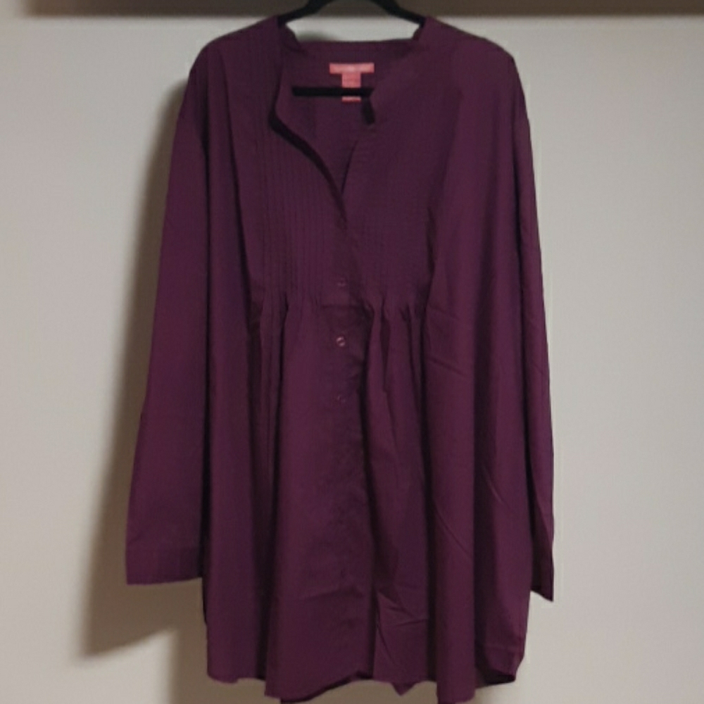 Woman Within, 5X Violet blouse